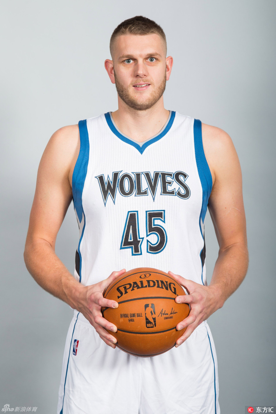 森林狼拍摄新赛季定妆照_高清图集_新浪网