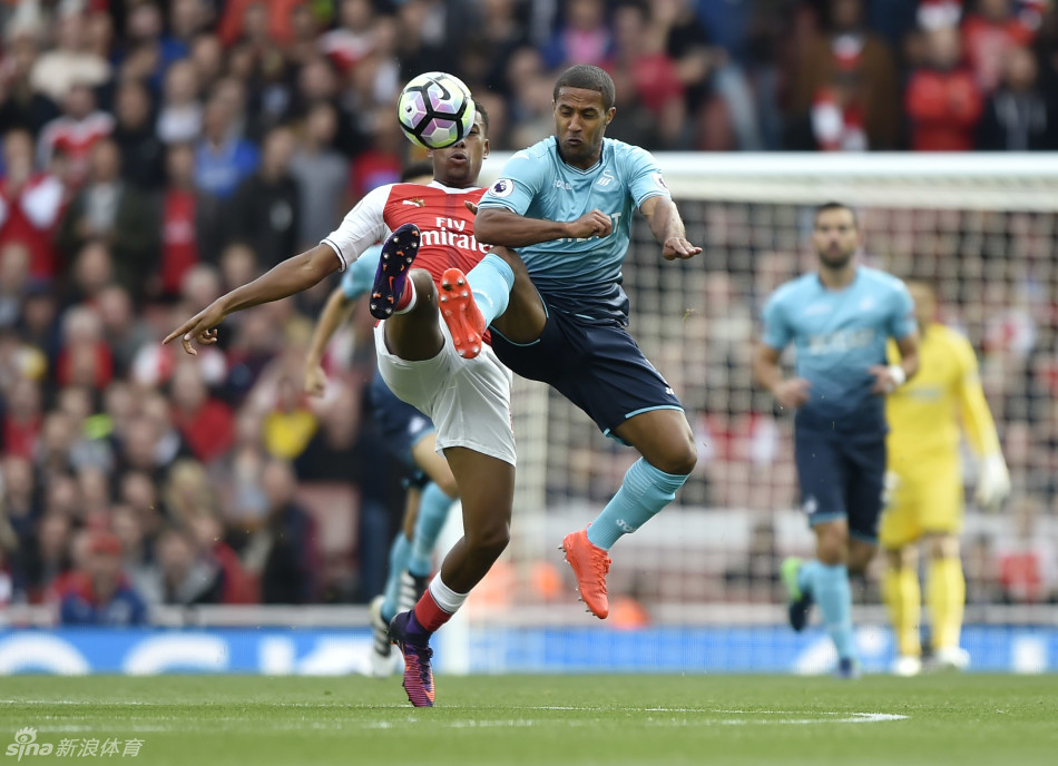 进球-斯旺西2人打穿阿森纳7人