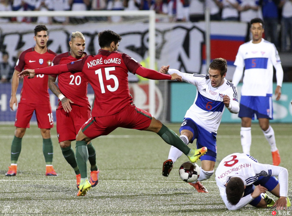 [世预赛]法罗群岛0-6葡萄牙_高清图集_新浪网