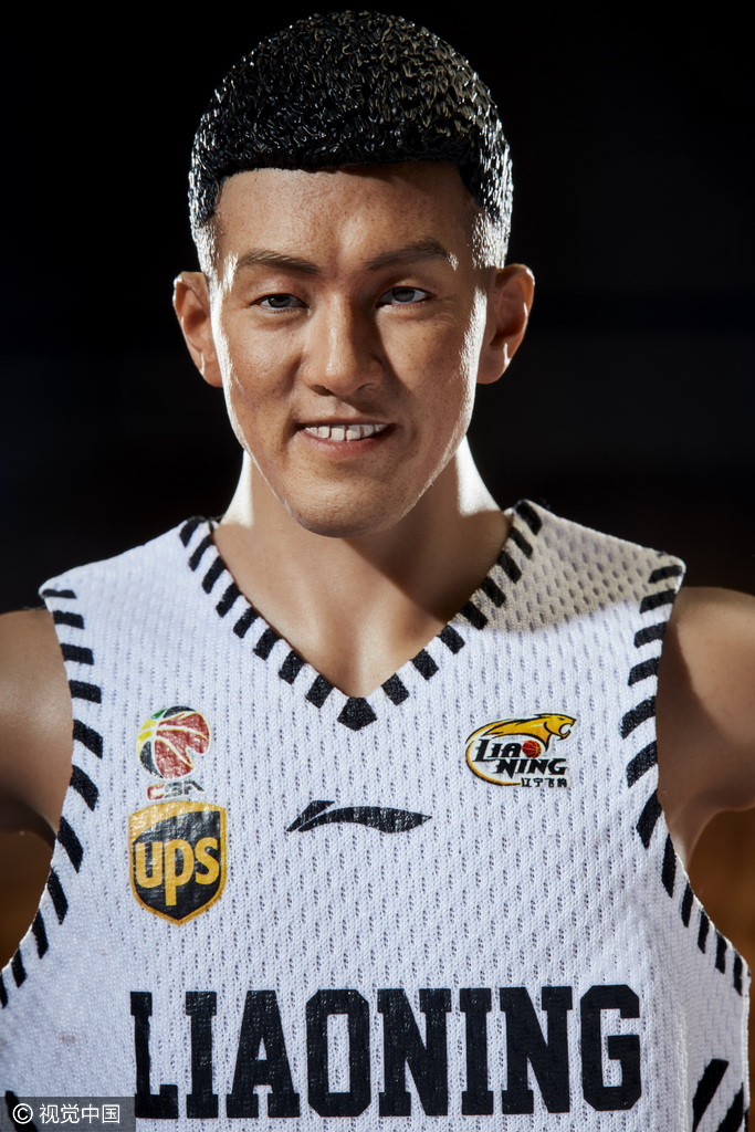 郭艾伦限量手办超高还原度