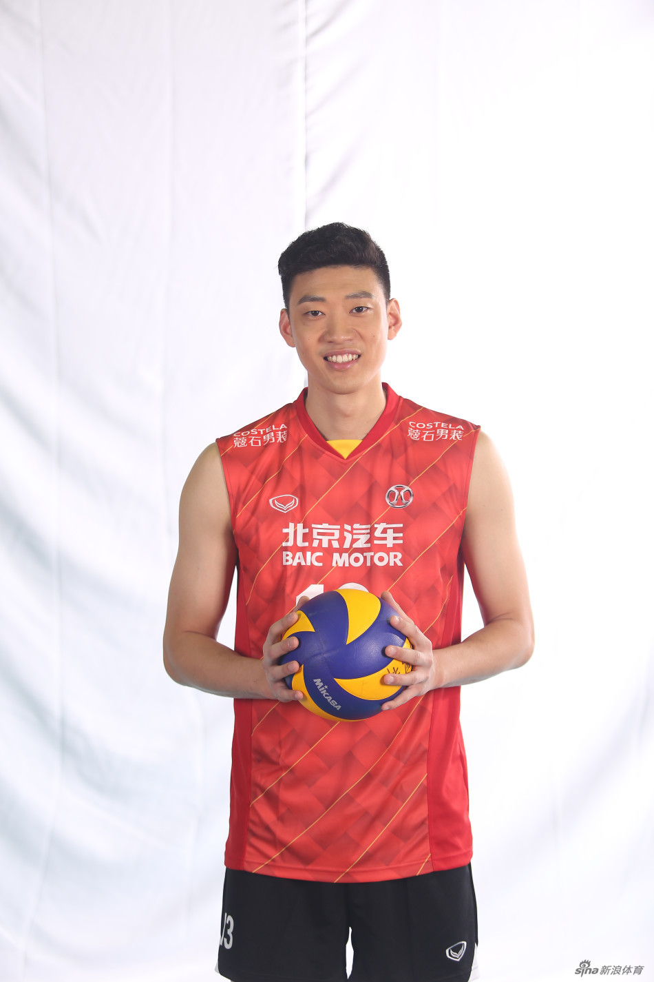 北汽男排新赛季写真_高清图集_新浪网