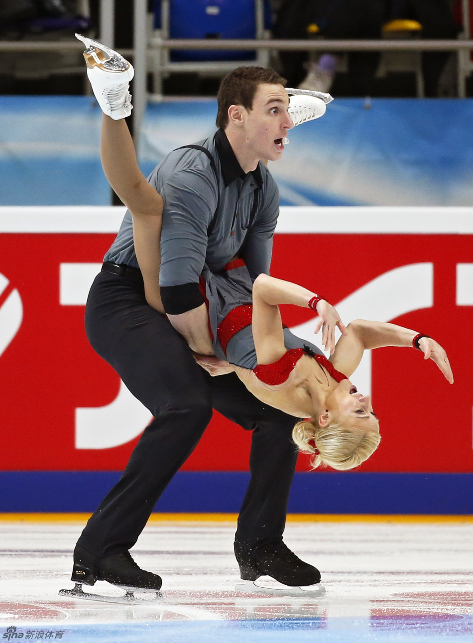 花滑大奖赛俄罗斯站双人短节目_高清图集_新浪网