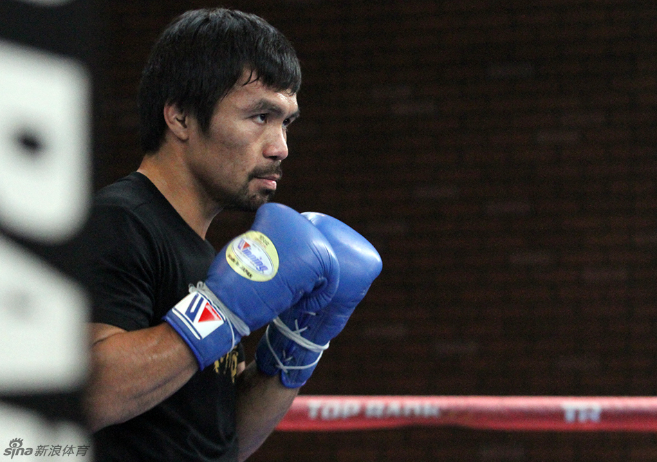 拳王帕奎奥复出争金腰带_高清图集_新浪网