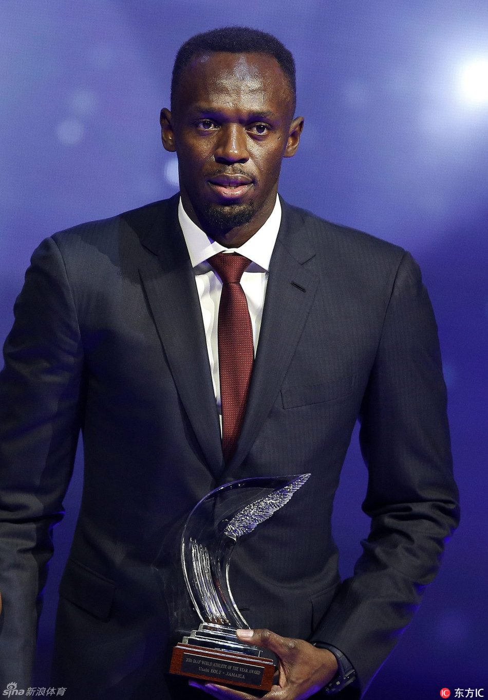 博尔特第6次当选田联年度最佳_高清图集_新浪网