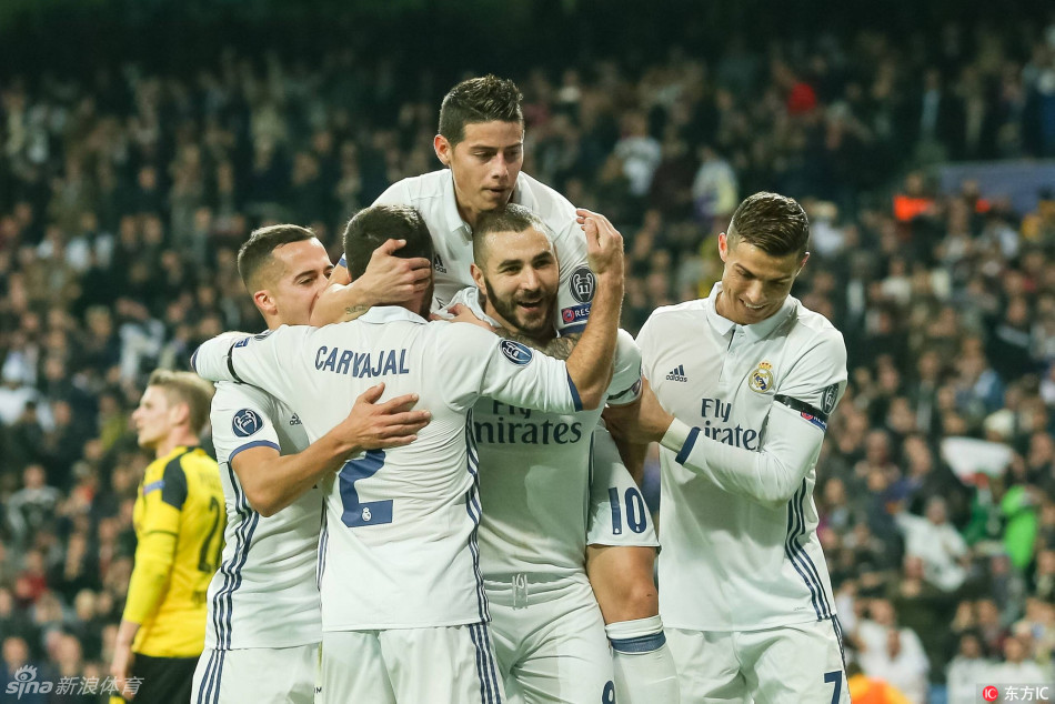 [欧冠]皇马2-2多特