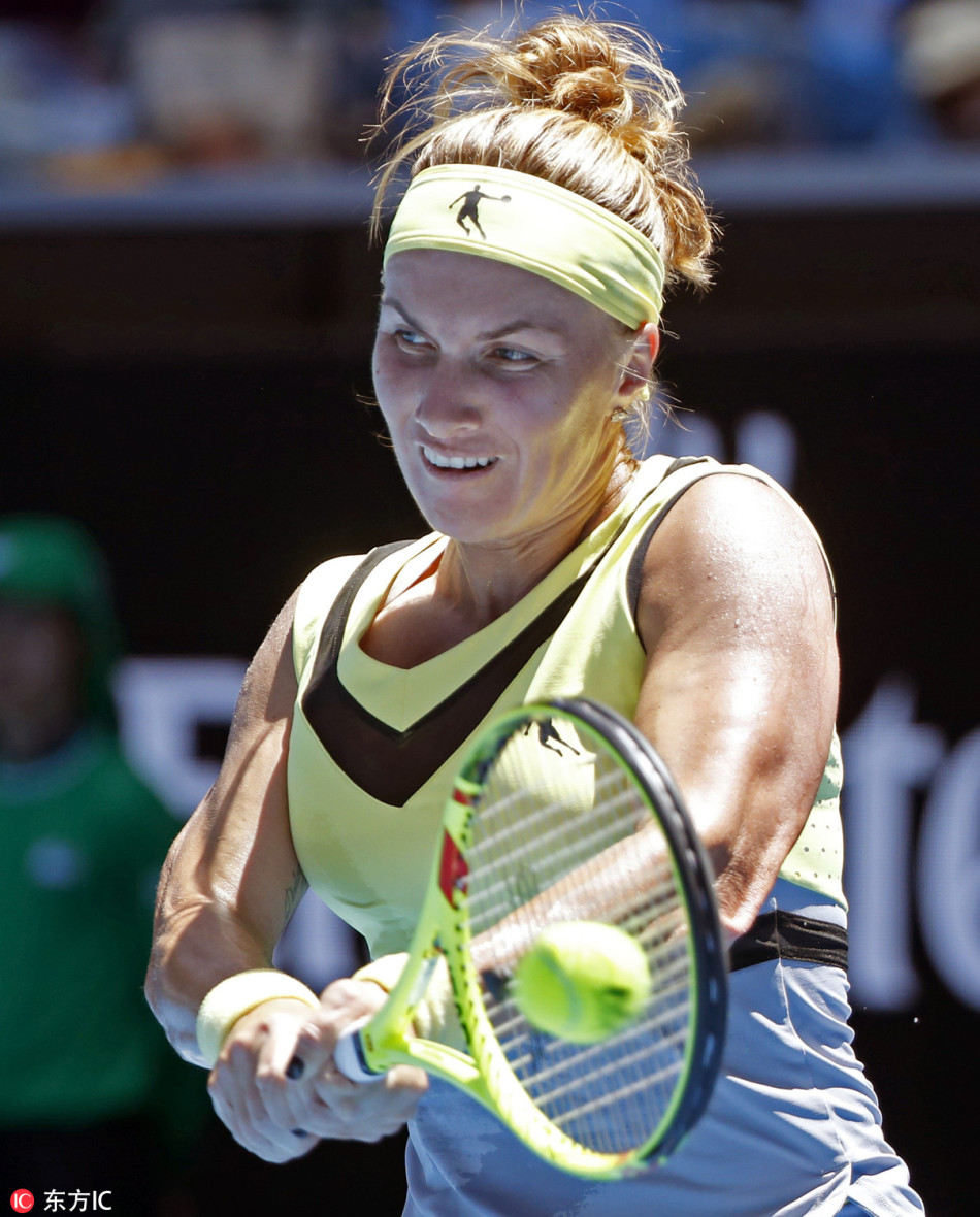 库兹涅佐娃击球