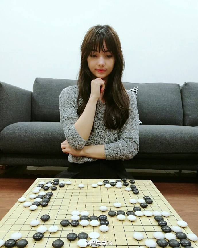 围棋美女黑嘉嘉_高清图集_新浪网