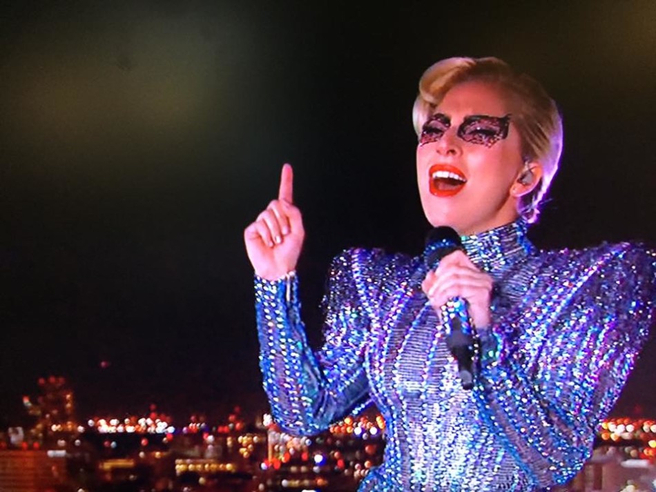 lady gaga超级碗中场秀_高清图集_新浪网