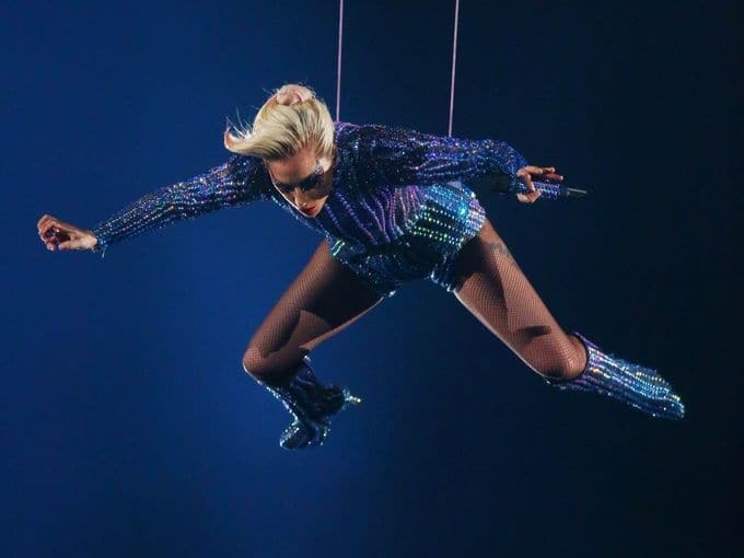 lady gaga超级碗中场秀_高清图集_新浪网