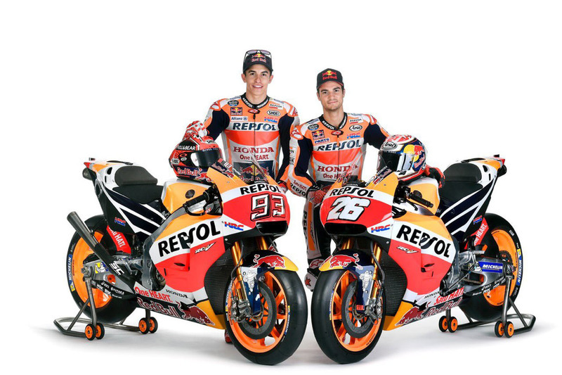 motogp本田车队马奎兹,佩德罗萨亮相新赛季_高清图集_新浪网