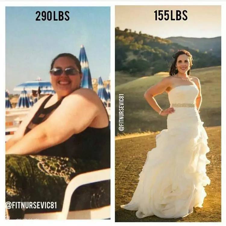 胖瘦对比照图片 区别图片