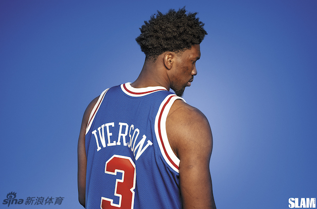 76人大帝恩比德拍复古球衣写真