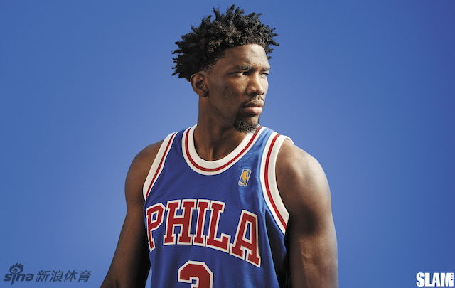 76人大帝恩比德拍复古球衣写真