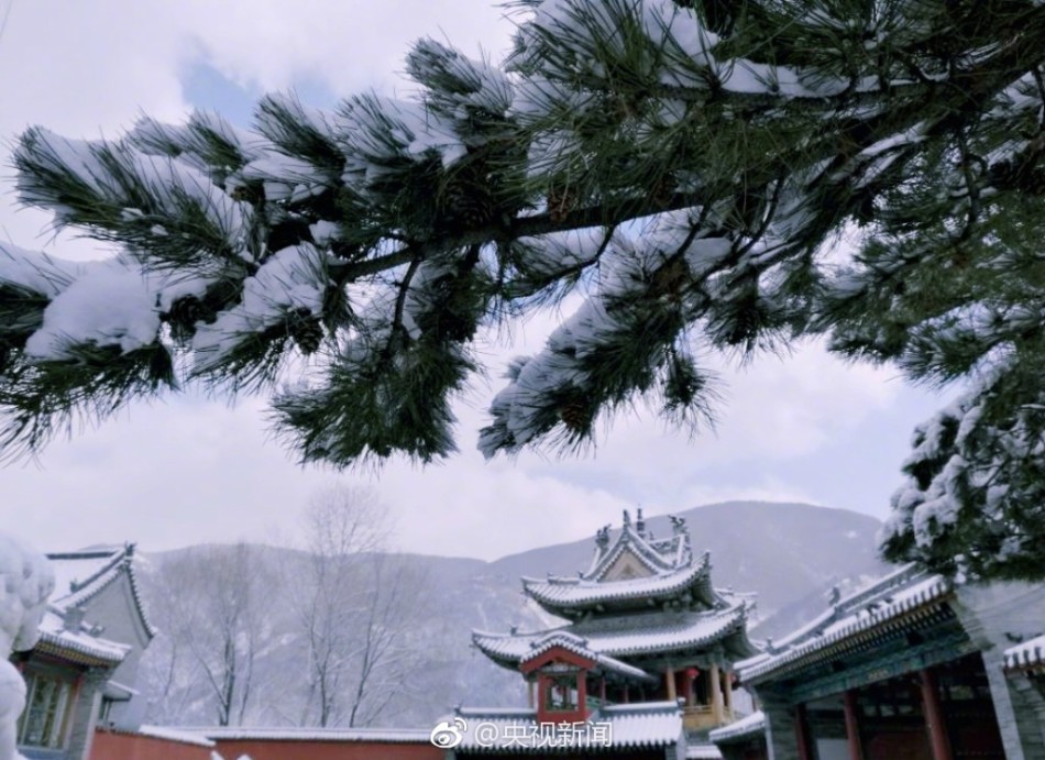 五台山雪景