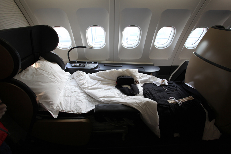 瑞士航空空客a340客机头等舱