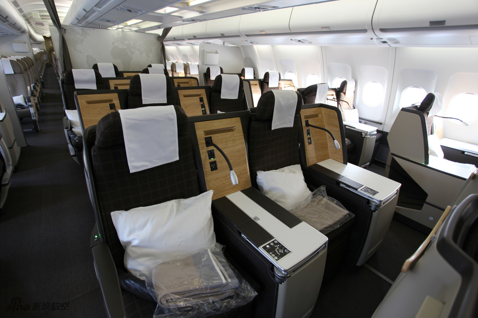 瑞士航空空客a340客机商务舱
