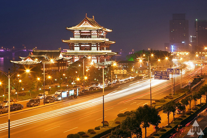 武汉南昌长沙三座城市风景秀