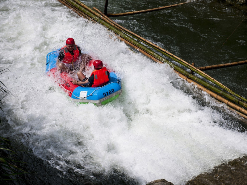 印象银河谷 相约银河谷漂流