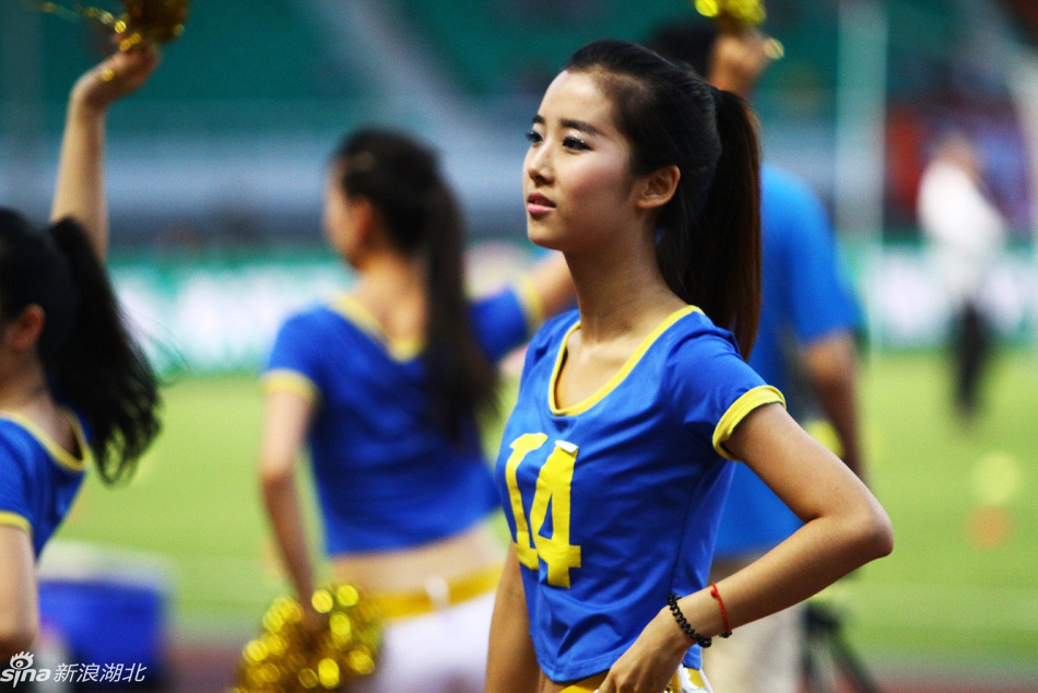 中超第15轮武汉靓丽足球宝贝