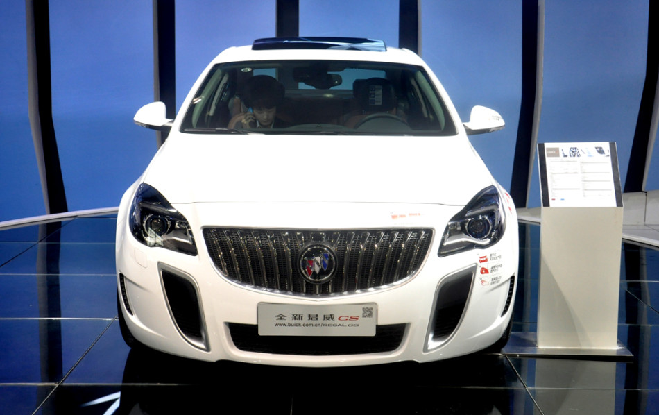 2013武汉国际车展实拍之君威gs