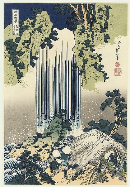 日本艺术家葛饰北斋作品欣赏