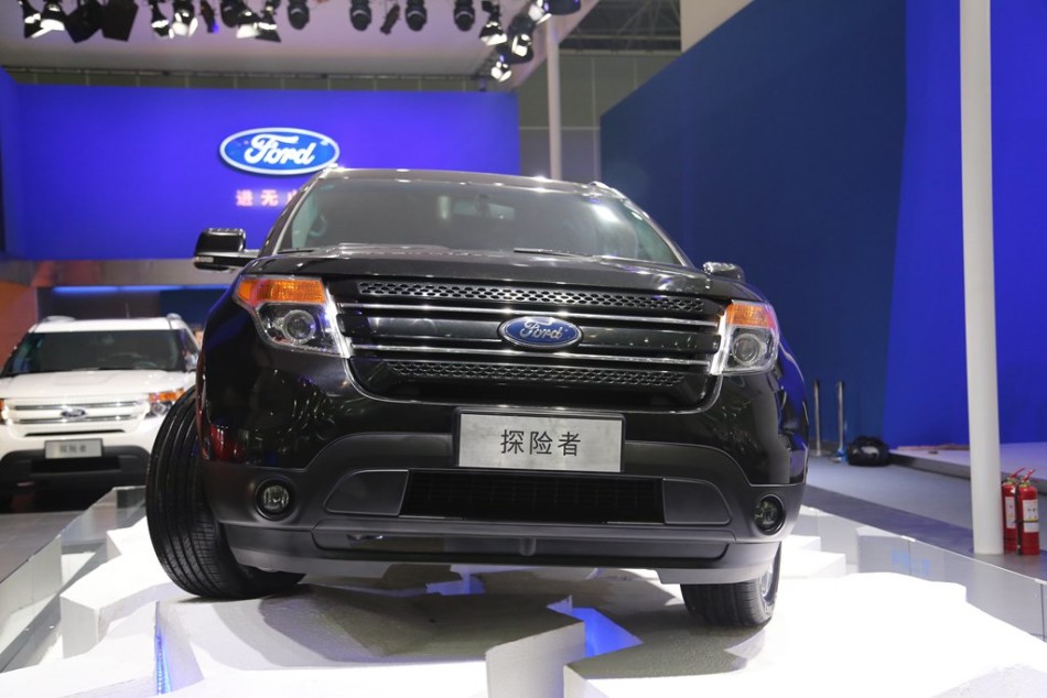 2014武汉国际车展实拍福特探险者