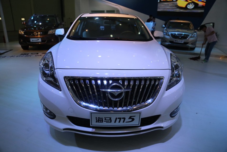 2014武汉国际车展实拍海马m5
