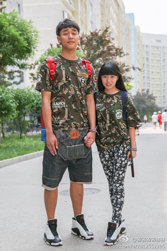 193配158 最萌情侣身高差