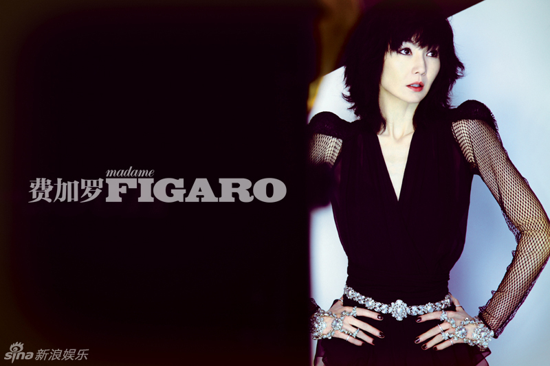 张曼玉登《费加罗figaro》_高清图集_新浪网