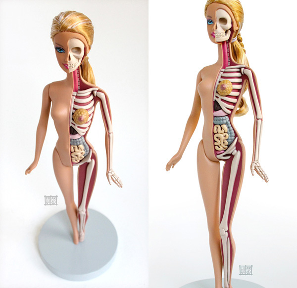 露出可爱人物的内部骨架,众多经典卡通都惨遭解剖,超级玛丽,hello