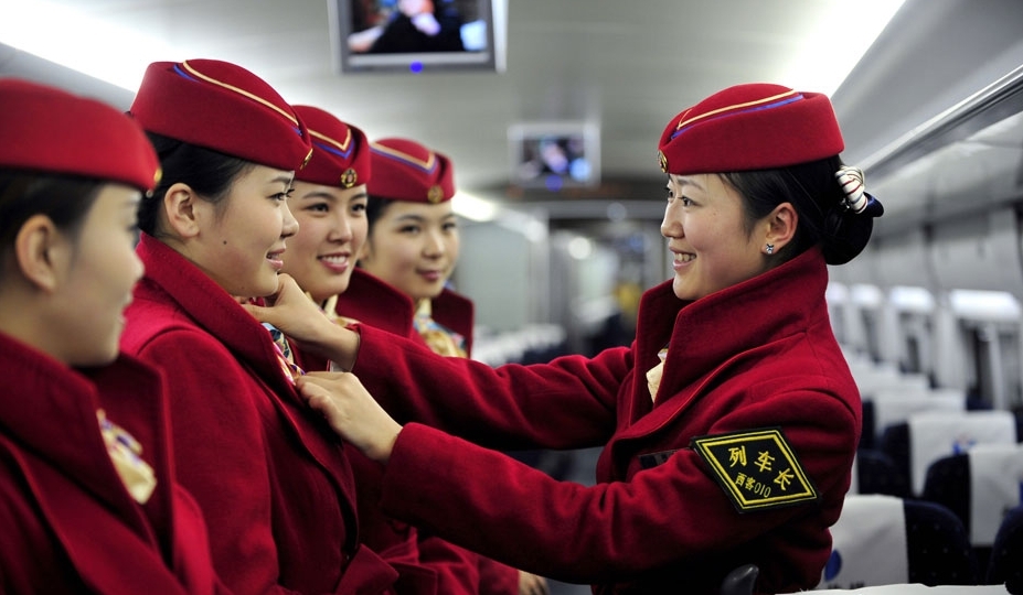 "动姐"备战京广高铁开通