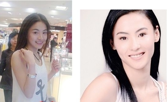 翻版张柏芝韩国走红4位伪柏芝谁最像