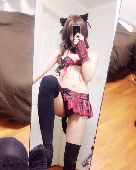 伪娘买内衣_模特性感日本内衣伪娘