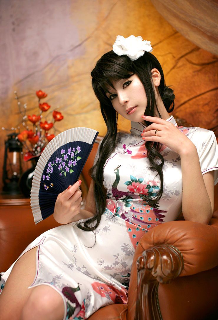 螺旋猫ren旗袍装cos 01