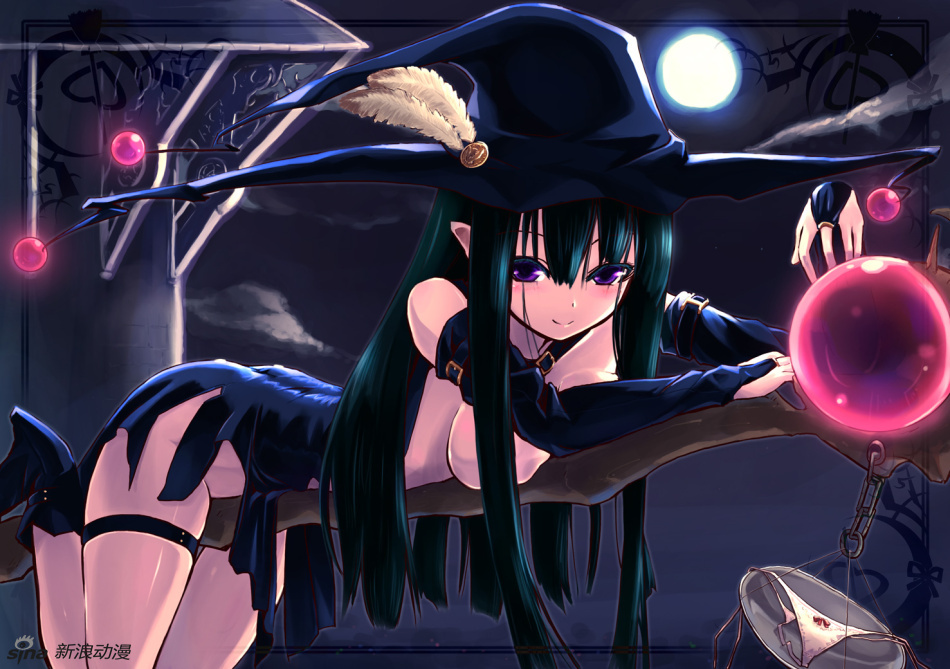 尽显诱惑蕾丝美腿 吊袜带少女同人图_高清图集_新浪网