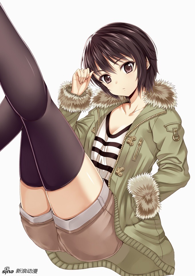 炎炎夏日美腿挑战 二次元热裤少女同人图集_高清图集_新浪网