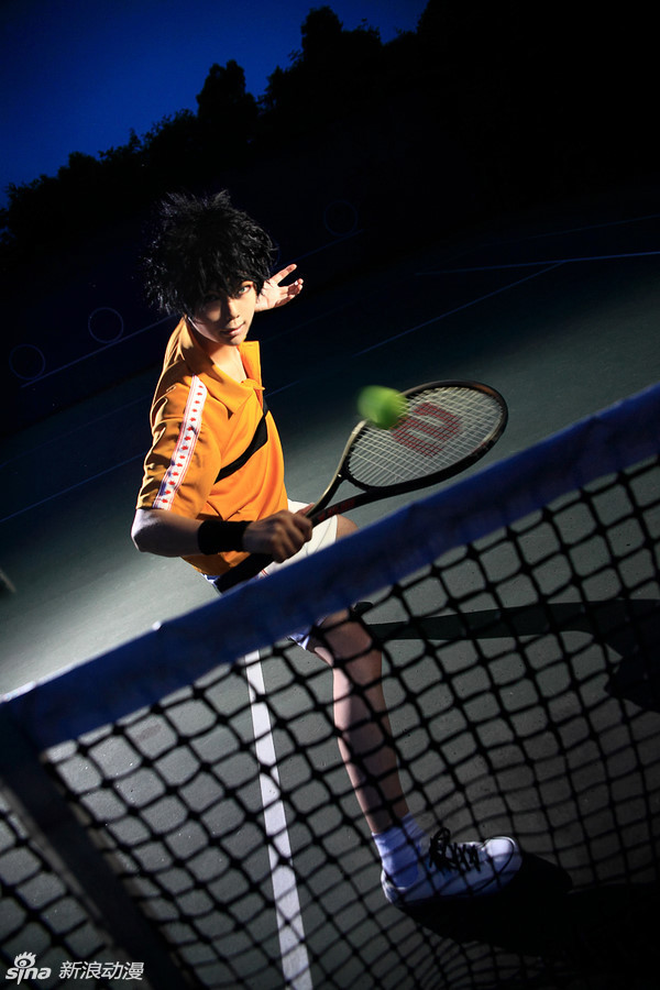 单纯天使小恶魔,国内《网球王子》切原赤也cos_高清图集_新浪网