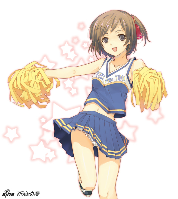 二次元拉拉队少女图集