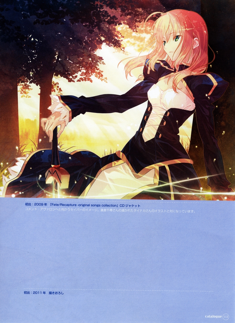 typemoon10周年纪念画集《catalogue》(1)