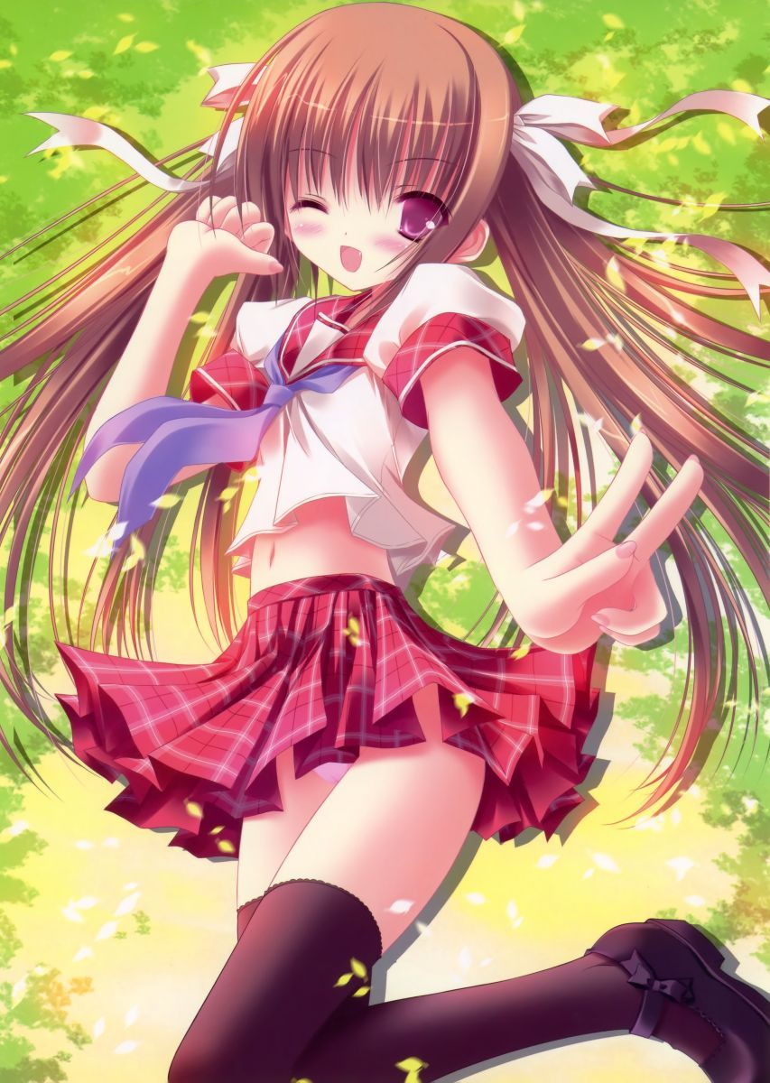 校服诱惑 二次元少女们穿着校服的姿态_高清图集_新浪网