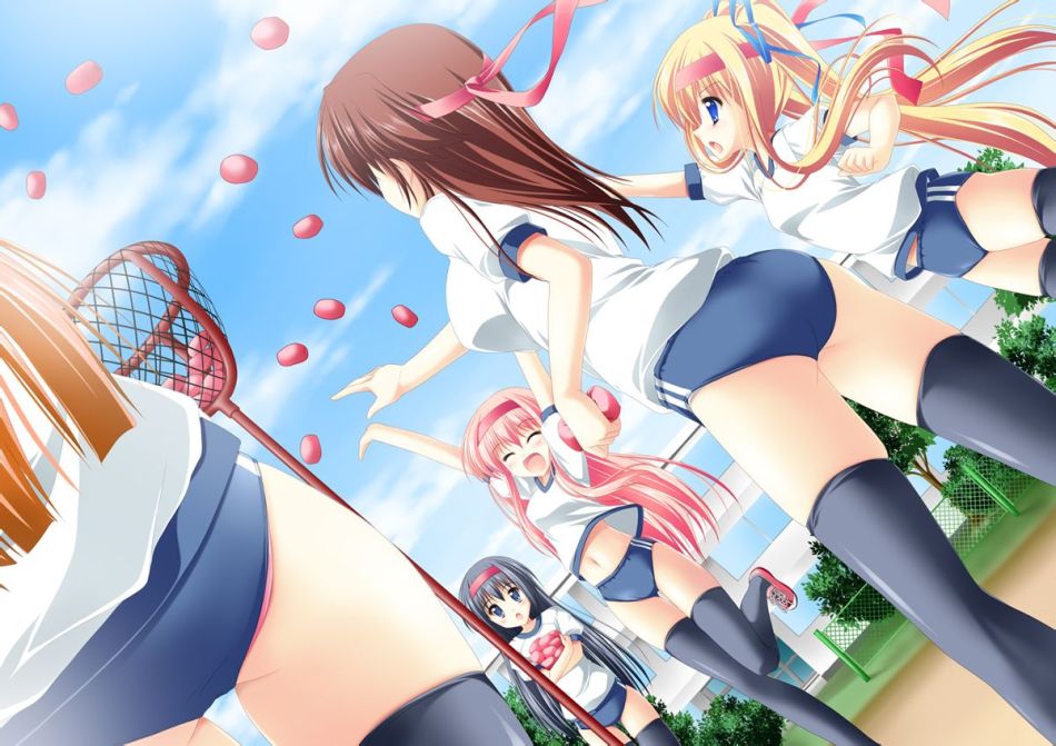 紧身短裤美臀小露,朴素t恤挡不住的性感,二次元运动服少女美图