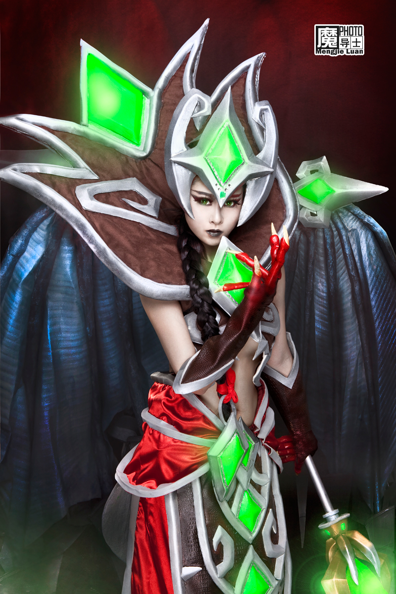 魔兽世界cosplay:鲜血女王兰娜瑟尔_高清图集_新浪网