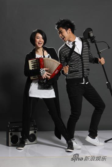 男才女貌组合袁成杰,戚薇