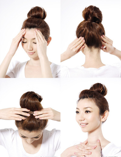 美模教你头皮按摩操 发丝重获健康亮泽