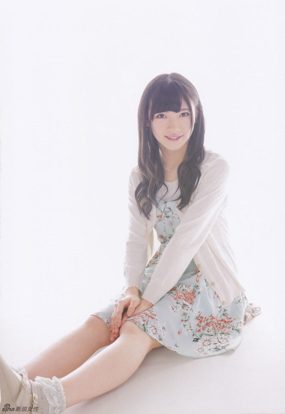 日本少女团体hkt48制服写真 笑容甜美