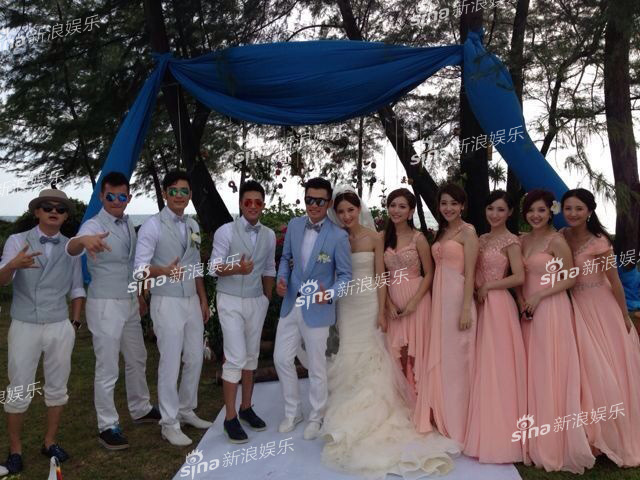 "曾小贤"陈赫泰国婚礼现场照曝光