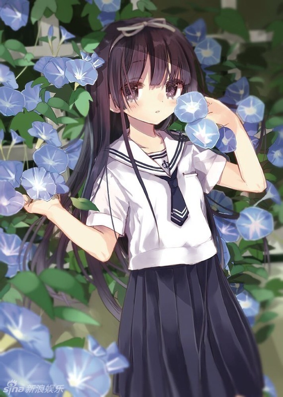 二次元美少女校服美图大放送