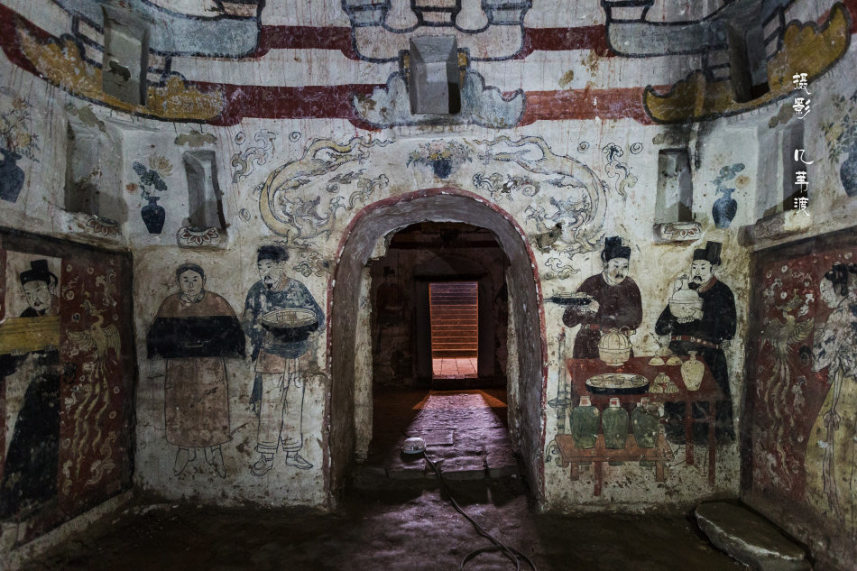 残缺才最美 张家口宣化辽代壁画绚丽惊人