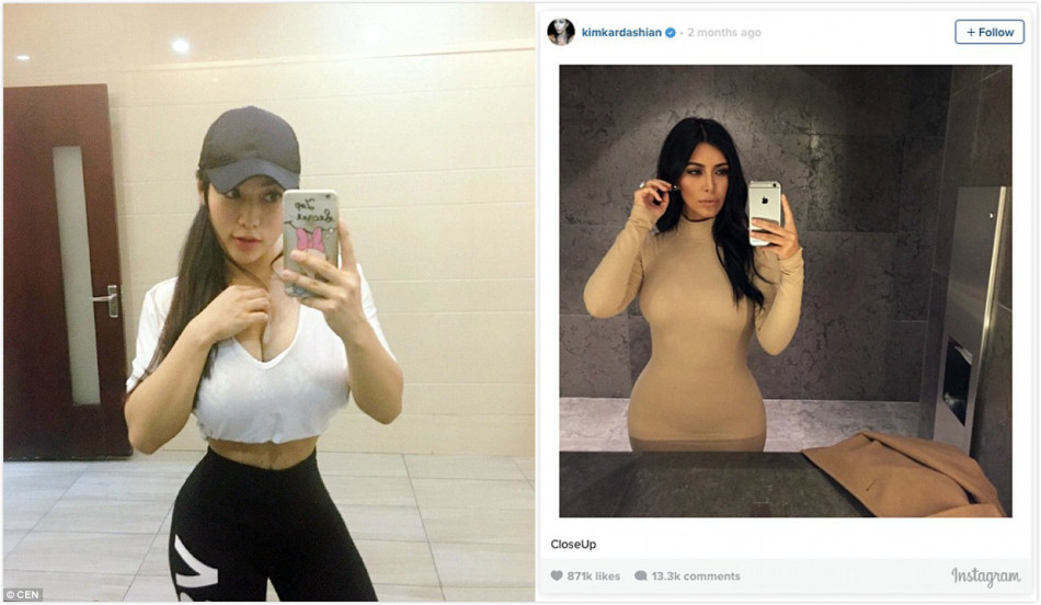 "中国版卡戴珊"红出国门 丰乳肥臀细腰形似沙漏_高清图集_新浪网