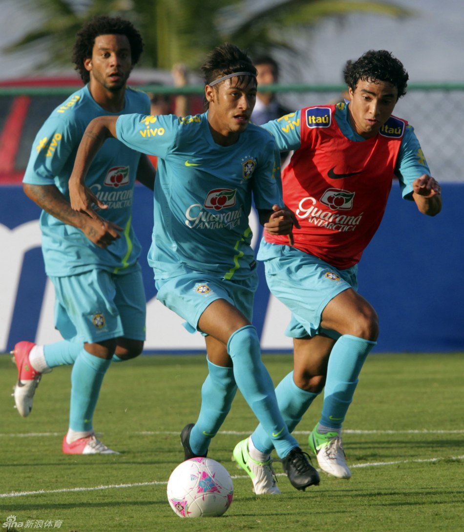 > 巴西国奥队备战伦敦奥运